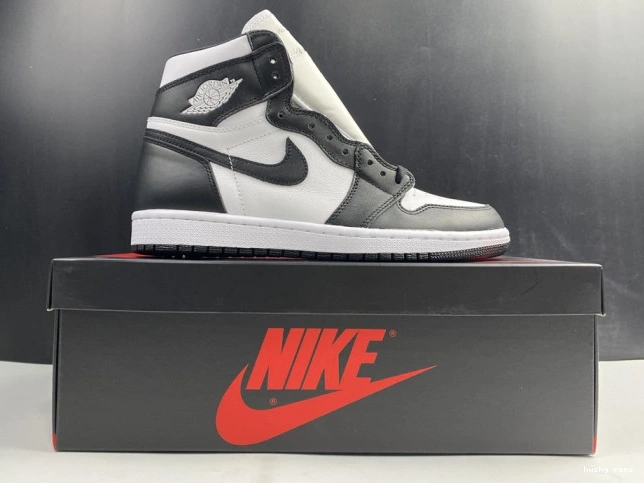 Cheap Husky White 1 (2014) Black Air 555088-010 Retro Jordan 0630